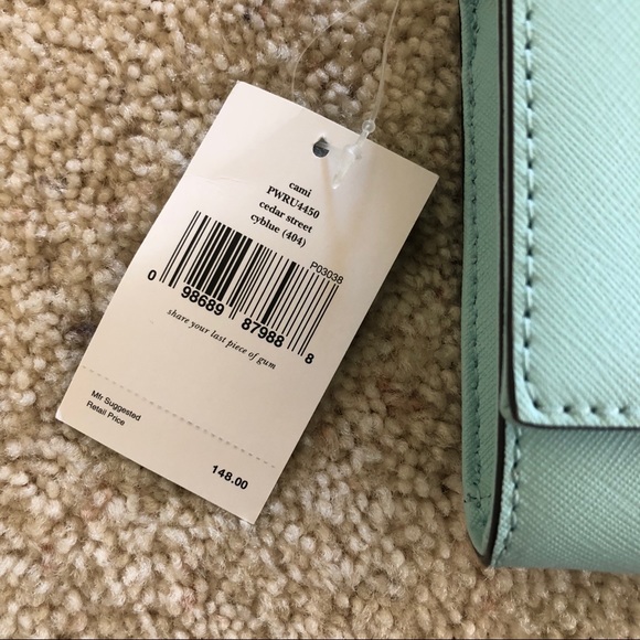 🆕with tags KATE SPADE CROSS BODY BAG IN MINT - Picture 3 of 8